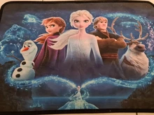 Alfombra de juegos de Frozen para niños, con dibujos animados tapete de goma, ideal para regalo de cumpleaños