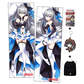 

Hobby Express Bronya Zaychik Honkai Impact 3rd Dakimakura Japanese Otaku Waifu Hugging Body Pillow Cover H3990A