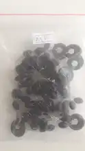 60 uds 10 grupos/set Extra grande tapón de goma negro de peso tapones S/M/L Oval corcho para pesca flotante Space Bean