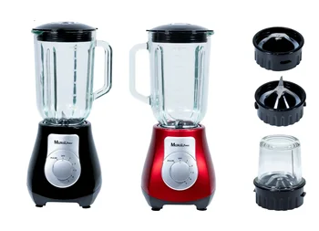

Tumbler blender with electric grinder 800W jug 1,5L crystal colors guarantee MP-BV105XL