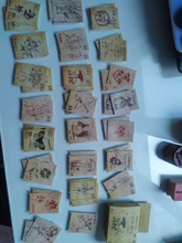 45 unids/caja papelería pegatinas Vintage sello de lacre sello de etiqueta viajes pegatinas decoración Scrapbooking diario álbumes diario de bala