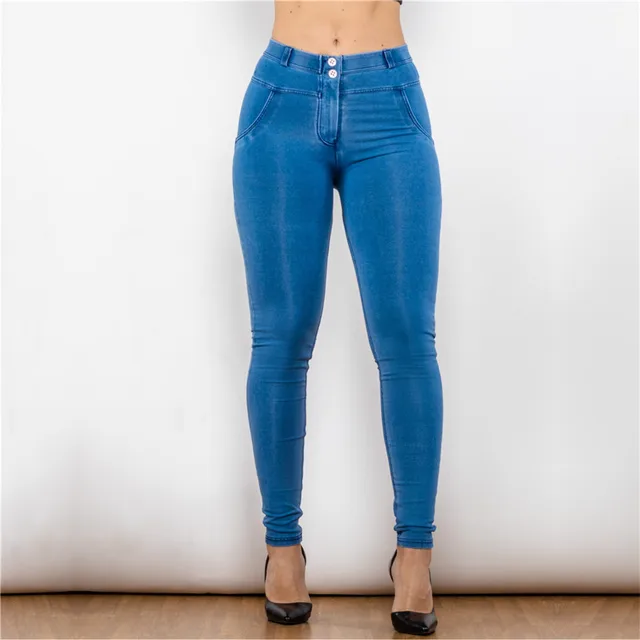 Женские винтажные джинсы Shascullfites, синие, голубые, черные джинсы со средней талией, с эффектом подтяжки ягодиц 1