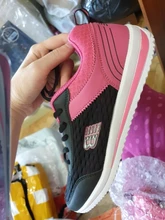 Zapatillas de deporte de cuero sintético para mujer, zapatos informales transpirables planos para correr