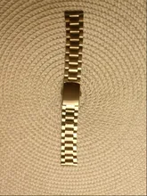 Mm 16mm 18mm 20mm 22mm 24mm eslabón de acero inoxidable bandas para reloj correa de reloj de pulsera cierre Luz de reemplazo banda de peso