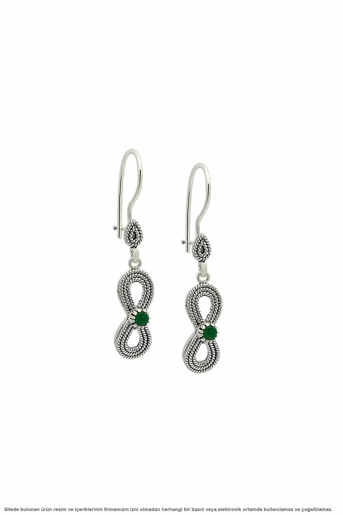 

Silver Infinity Filigree Lady Earrings