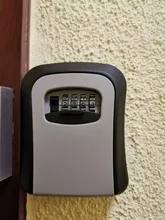JABS-caja de seguridad para llaves, caja de aleación de aluminio montada en la pared, resistente a la intemperie, combinación de 4 dígitos, cerradura de almacenamiento para llaves, Outdoo para interiores