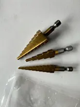 3-12mm 4-12mm 4-20mm HSS recto ranura conjunto de broca de paso de titanio recubierto de Metal de madera agujero cortador de núcleo broca