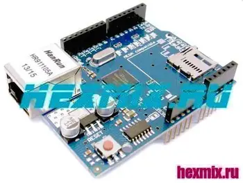 

Ethernet shield W5100 expansion module for Arduino