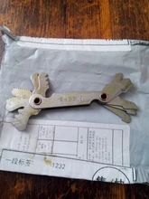 NICEYARD-herramienta de medición métrica y de paso blanqueador, tornillo plegable de 60 y 55 grados, medidor de hilo, 20 cuchillas de Metal