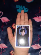 Álbum de sesión fotográfica para niños KPOP, 54 piezas, habla tú mismo, papel hecho a sí mismo, cartel con tarjetas fotográficas Luv