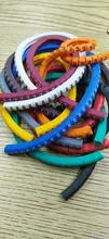 500PCS EC-0 Cable Wire Marker 0 to 9 For Cable Size 1.5 sqmm Colored