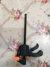 Clip de liberación rápida de trinquete de 4 pulgadas, barra de trabajo de madera, esparcidor, herramientas de mano, 1 ud.