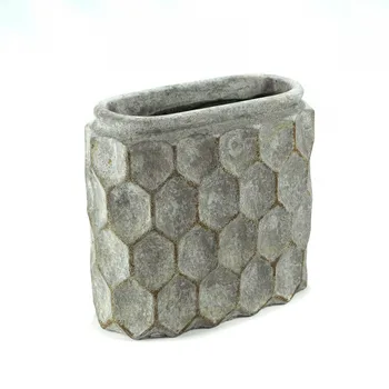 

JARRON large macro stone aged ROMBOS 30X15X28