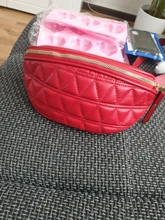 Riñonera de cuero PU para mujer, Bolso pequeño de Color sólido, a la moda para verano, para teléfono