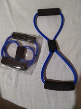 Bandas de resistencia para Yoga, equipo de Fitness para gimnasio, cuerda de tracción, expansor de pecho con 8 palabras, cuerda de tensión elástica para entrenamiento muscular