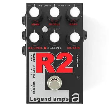 

R-2 legend amps 2 dual channel guitar preamp R2 (rectifier), AMT Electronics