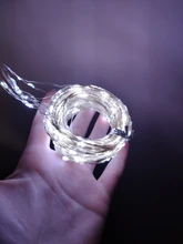 Wedding Garland Lamp Curtain Led-String-Lights Christmas-Decoration Remote-Control Bulb Outdoor