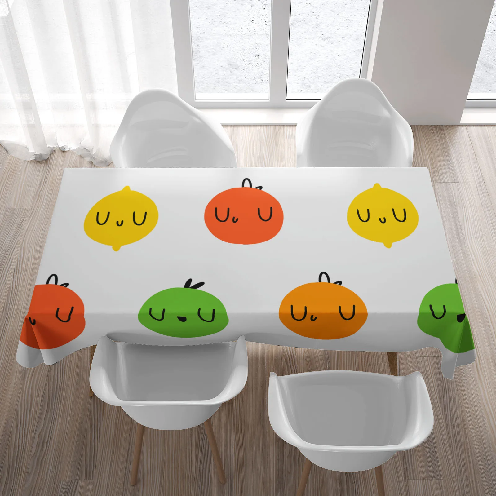 Tablecloth rectangular with photoprint 145x180 cm | Дом и сад