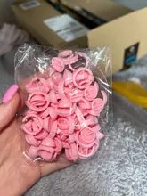 Venta al por mayor 50/100 Uds desechables pegamento para extensión de pestañas anillos pegamento para extensión de pestañas titular pegamento contenedor del pigmento del tatuaje