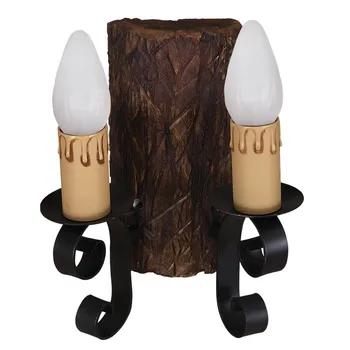 

Wall Light 2 Decoration lights rustic trunk