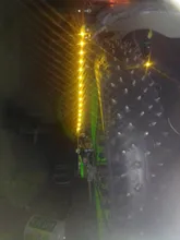 Coche LED tira de decorativo de estilismo de luz ambiental 30CM 15 lámpara SMD LED impermeable Flexible de la atmósfera blanco rojo amarillo azul