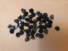 50 Uds de broche Bukle botón broche Pin espalda embrague cuidado tapa de corbata tapones apretar titular de la placa de accesorios de la joyería