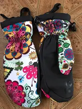 Mittens Snowboard BOODUN Skiing Gloves Warm Waterproof Winter Women 
