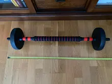 Juego de mancuernas ecológicas 2 en 1 con barra, ajustables y accesorios, 10 KG-15-20 KG - 25 KG - 30 KG - 40 KG y 50KG