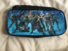 Estuche escolar para estudiante, estuche para lápices con estampado de dibujos animados para chico, fornites, estuche de bolígrafo, caja, suministros de papelería