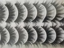 ISEEN-pestañas postizas de visón Natural, largas, delicadas, dramáticas, suaves, voluminosas, Kit de maquillaje, 5/8 pares