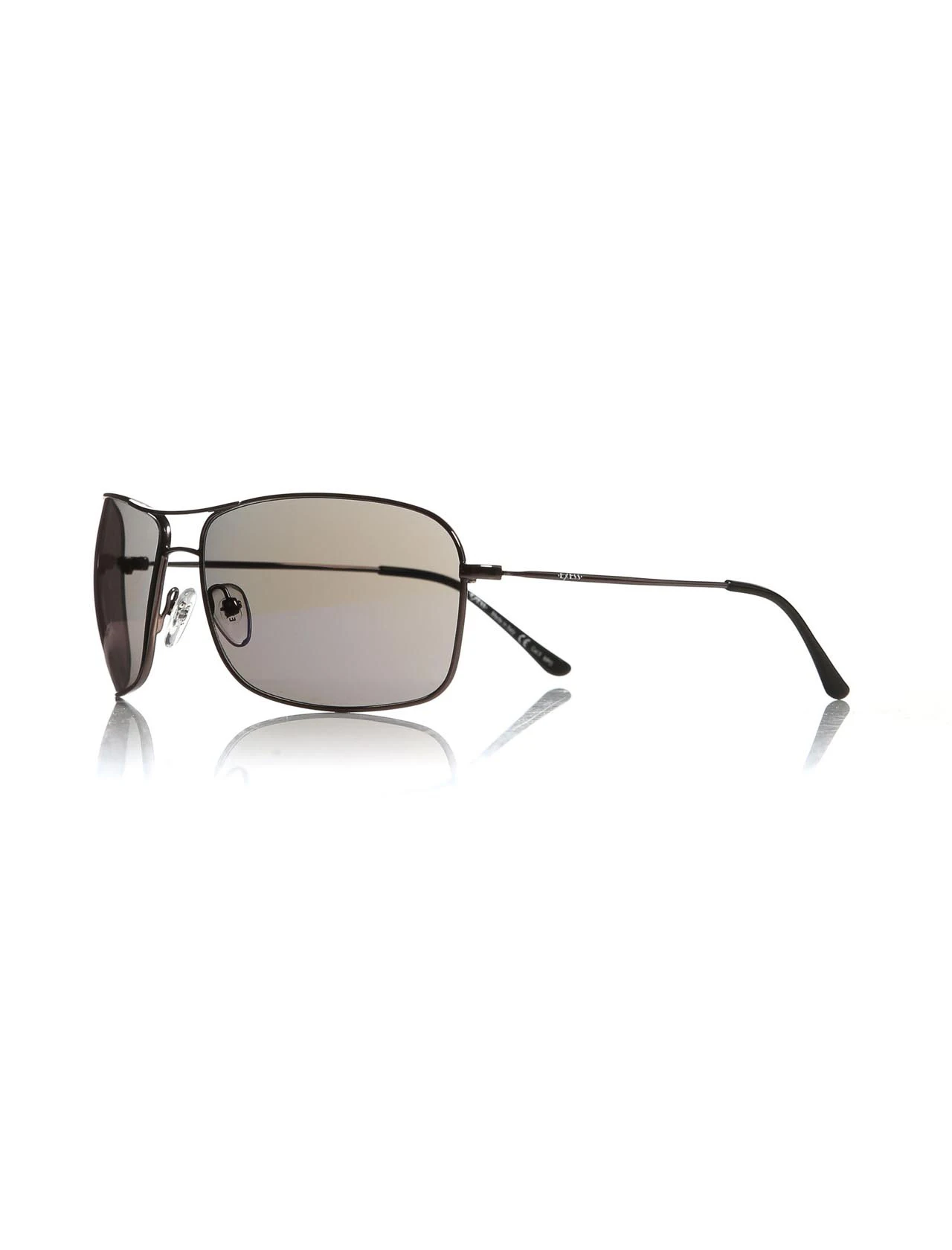 

Men's sunglasses e 6271 06 hh metal metallic organic rectangle rectangular 65-14-125 exess
