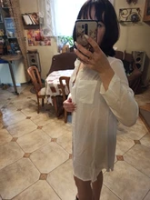 Women Beachwear Swimsuit Robe Shirt Pareo-Tunic Cover-Up Pocket Plage New -Q469 Tops