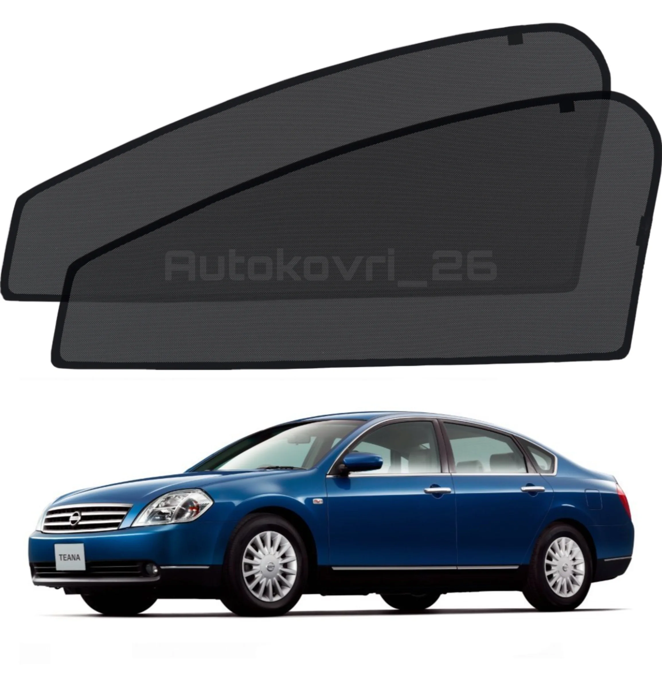 АВТО ШТОРКИ СЕТКИ КАРКАСНЫЕ НА НИССАН ТЕАНА 1 NISSAN TEANA J31 (03-08) |