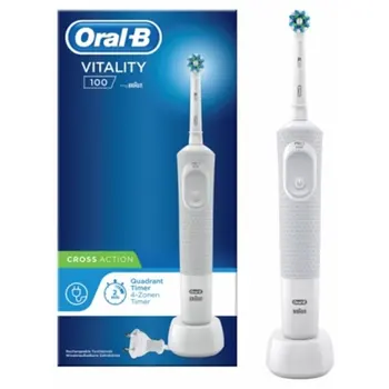 

TOOTHBRUSH RECHARGEABLE D100 VITALITY CROSS ACTION ORAL-B