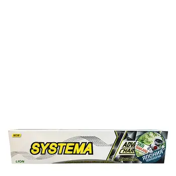 

Toothpaste lion Thailand Systema advanced charcoal