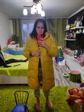 Down-Jacket Coat Yellow Winter Women Outerwear Snow FTLZZ Warm Blue Long 90%White-Duck-Down