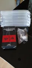 SPARK-agujas esterilizadas desechables para tatuar, agujas de tatuaje, delineador redondo y Magnum (aguja de 0,35mm) RL/RS/RM/M1, novedad