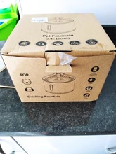 Fuente de agua para perros o gatos, dispensador eléctrico-automático, silencioso, y con luz LED, alimentador USB, capacidad 2,4 L