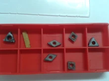 Juego de insertos de carburo para herramientas de torneado, soporte para vástago de 10mm, CCMT060204/11IR/11ER/MGMN200/DCMT070204, 7 Uds.