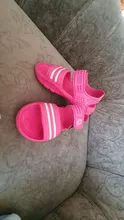 Zapatos de verano para niños y niñas, sandalias informales de Punta cerrada para playa y piscina, zapatillas planas sin cordones