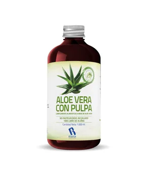 

Aloe Vera juice with pulp | Natural digestive | Food supplement | Strengthens immune system | Bowel cleanses | 1 L
