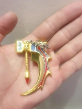 Dota 2 llavero juguetes de Pudge conjunto nuevo juego Dota2 armas espada accesorios de Talismán adornos Car Styling Decor regalo para juego de regalo