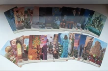 Cartas de Tarot y guía, juego de adivinación del destino, cubierta para fiesta, vacaciones, juegos de mesa