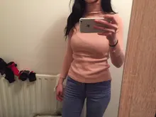 Slim Sweater Pullovers Soft-Shirt Turtleneck Black Jumpers Long-Sleeve Autumn Korean