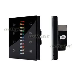 

019062 panel sens sr-2830c-ac-rf-in Black (220V,RGB + CCT,4 zones)-1 pc Arlight
