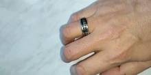 Anillo luminoso de acero inoxidable para hombre y mujer, joyería que brilla en la oscuridad