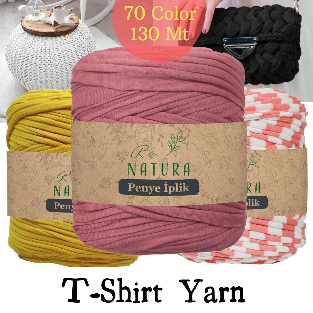 Cotton Combed Yarn 125 Meters 750g 20 Color Options Thick Mop