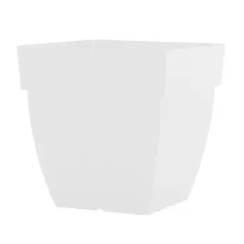 

ARTEVASI Pot Carré Capri-45x45 x H 35 cm - 71 L-White