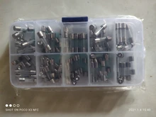 Assorted-Kits Glass-Tube-Fuse 5x20mm Quick-Blow Promotion 100pcs-Set
