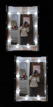 Bulbs Vanity-Lights Wall-Lamp Dressing Make-Up-Mirror-Light Dimmable Hollywood LED Bathroom